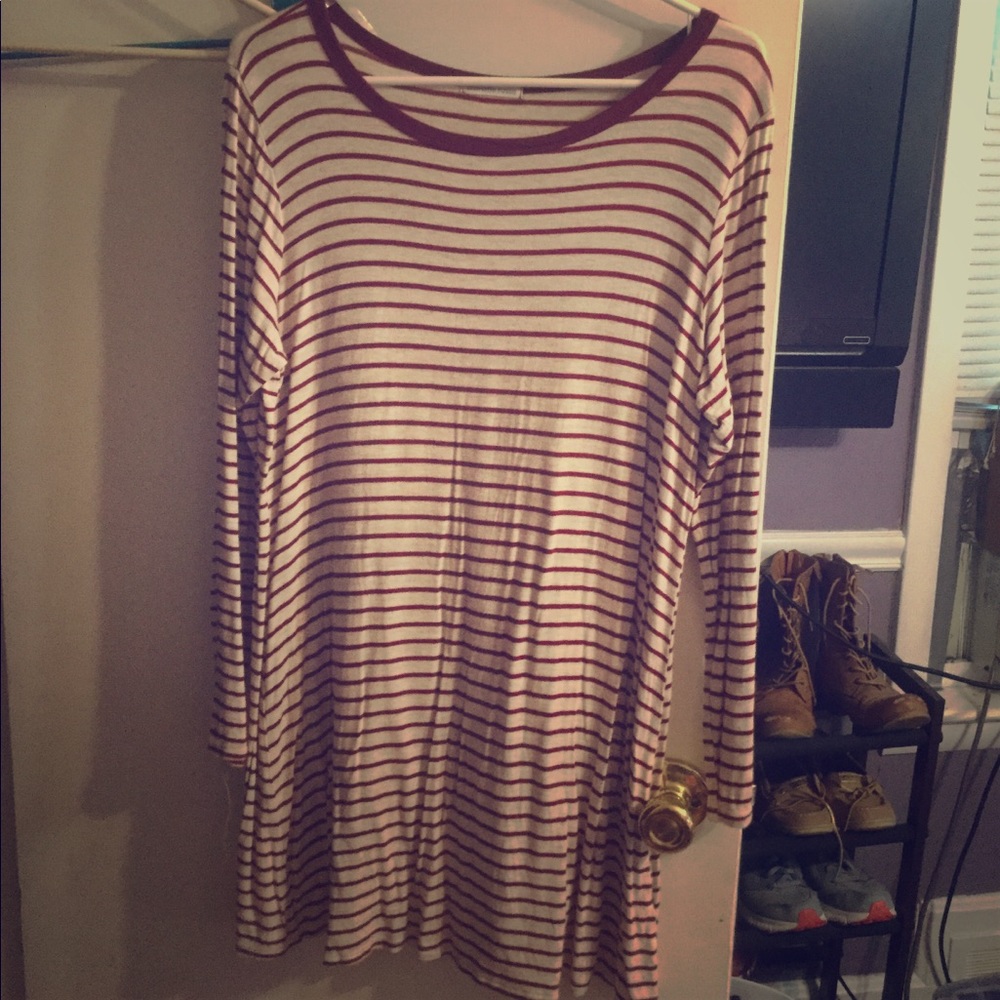 Red Striped Charlotte Russe Top